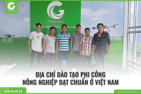 Địa chỉ đào tạo phi công nông nghiệp đạt chuẩn ở Việt Nam