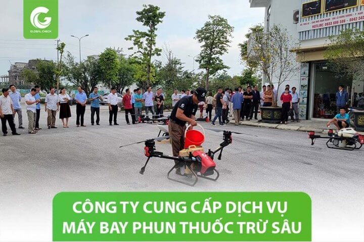 Công ty cung cấp dịch vụ máy bay phun thuốc trừ sâu uy tín, chất lượng