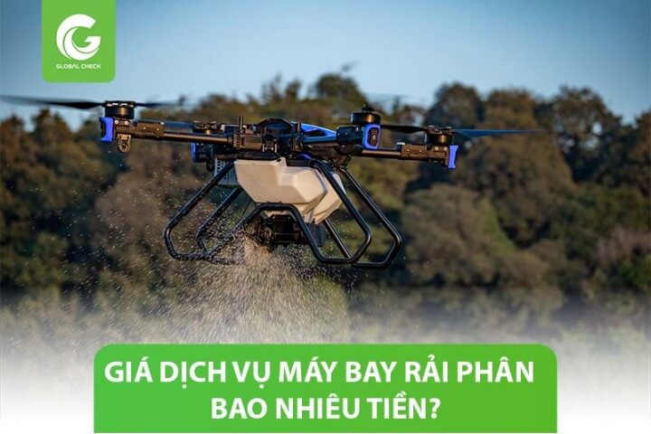 Giá dịch vụ máy bay rải phân bón bao nhiêu tiền, có đắt không?