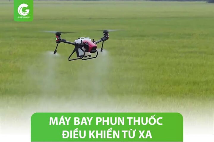 Máy bay phun thuốc điều khiển từ xa: tiên tiến, hiệu quả & an toàn