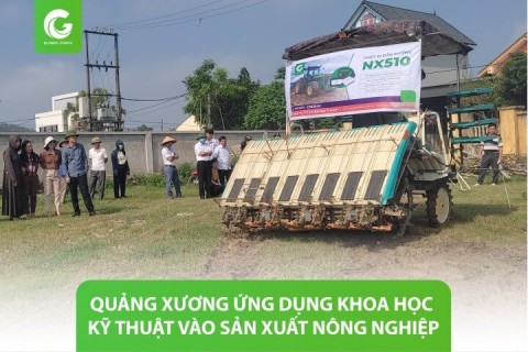 Quảng Xương, Thanh Hóa: Ứng dụng khoa học kỹ thuật nâng cao hiệu quả sản xuất nông nghiệp