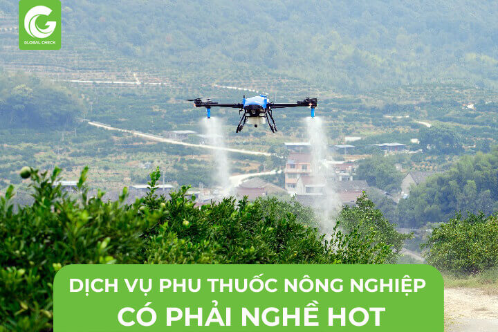 Dịch vụ phun thuốc máy bay nông nghiệp có phải là một nghề hot ?