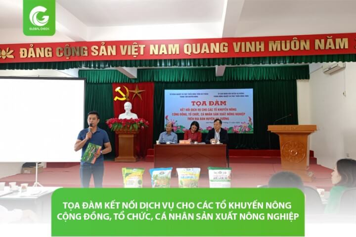 Tọa đàm kết nối dịch vụ cho các tổ khuyến nông cộng đồng, tổ chức, cá nhân sản xuất nông nghiệp tại Hải Phòng 2023