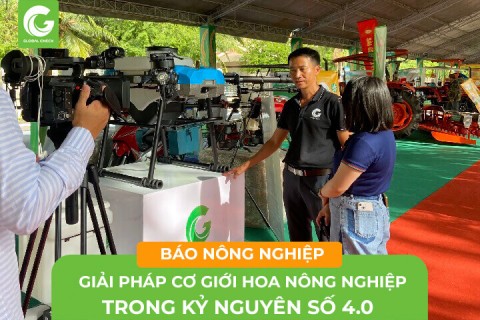 [Báo Nông Nghiệp]Giải pháp cơ giới hóa nông nghiệp trong kỷ nguyên số 4.0