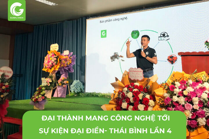 Đại Thành Mang Công Nghệ Nông Nghiệp Tới Sự Kiện Đại Hội Đại Điền Thái Bình Lần 4