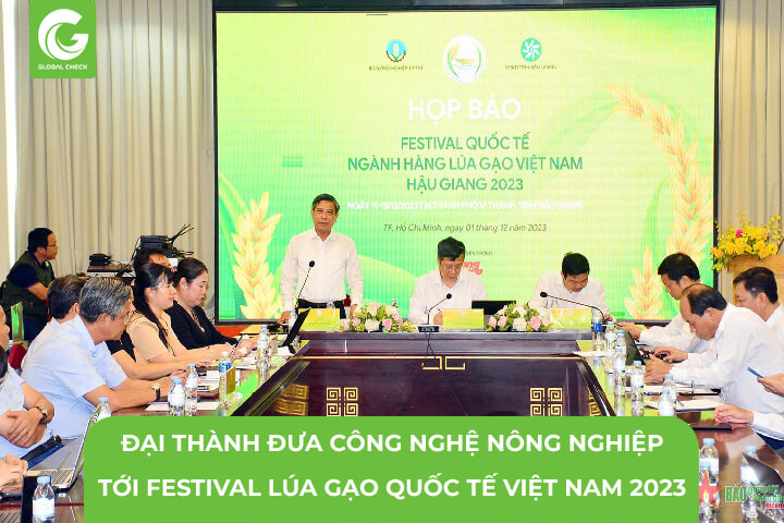 Đại Thành Đưa Công nghệ Nông nghiệp tới Festival Lúa Gạo Quốc Tế Việt Nam 2023