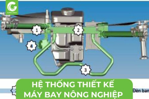 Hệ thống Thiết Kế Máy bay nông nghiệp