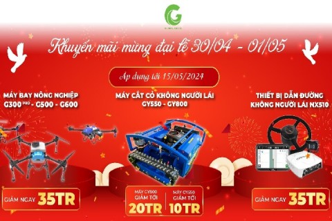 Chung vui cùng cả nước 30/4- 1/5. GlobalCheck khuyến mãi lớn