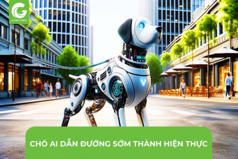 Chó AI dẫn đường sớm thành hiện thực?