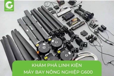 Khám Phá Linh Kiện Chiếc Máy Bay Nông Nghiệp G600