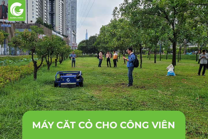 Máy cắt cỏ cho công viên