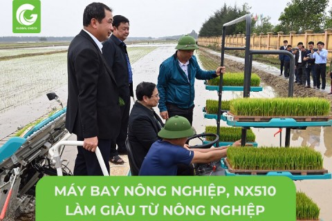 Máy bay nông nghiệp, NX510 Nền tảng làm giàu từ nông nghiệp 2024