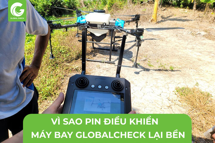 Bộ Điều Khiển Máy Bay Nông Nghiệp GlobalCheck Lại Bền