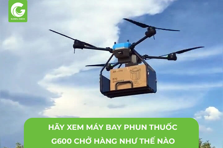 Hãy Xem Máy Bay Phun Thuốc G600 Chở Hàng