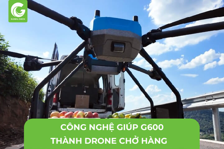 Công Nghệ Giúp Máy Bay Phun Thuốc G600 Có Thể Chở Hàng Hóa