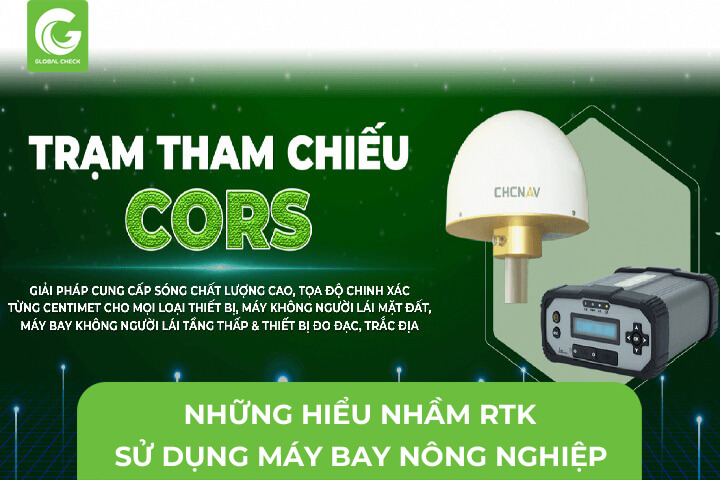 Những Hiểu Lầm- RTK Khi Sử Dụng Máy Bay Nông Nghiệp?