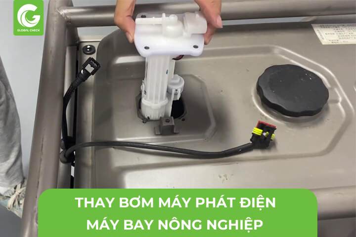 Hướng Dẫn Thay Bơm Máy Phát Điện Máy Bay Nông Nghiệp