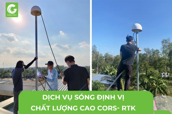 Dịch Vụ Cung Cấp Sóng Định Vị Chất Lượng Cao RTK- Cors