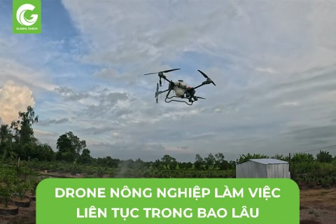 Máy Bay Nông Nghiệp Làm Việc Liên Tục Trong Bao Lâu?
