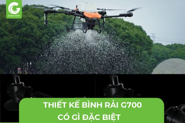 Thiết Kế Bình Rải Drone Nông Nghiệp G700 Có Gì Đặc Biệt
