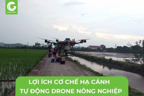 Lợi Ích Cơ Chế Hạ Cánh Tự Động Drone Nghiệp