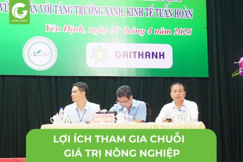 Lợi Ích Tham Gia Chuỗi Giá Trị Nông Nghiệp