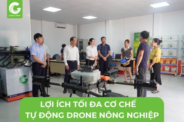 Lợi Ích Tận Dụng Tối Đa Cơ Chế Tự Động Drone Nông Nghiệp