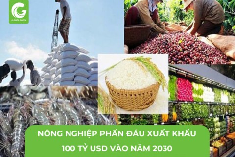 Nông Nghiệp Việt Phấn Đấu Xuất Khẩu Đạt 100 tỷ USD Vào Năm 2030