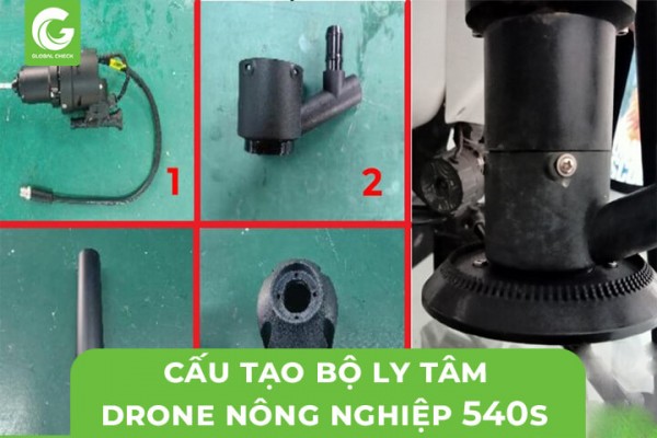 Cấu Tạo Bộ Ly Tâm Máy Bay Nông Nghiệp 540s