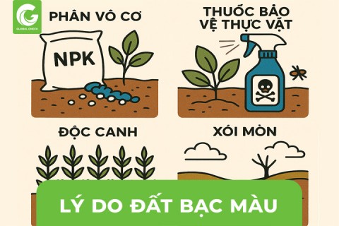 Những Lý Do Làm Đất Bạc Màu