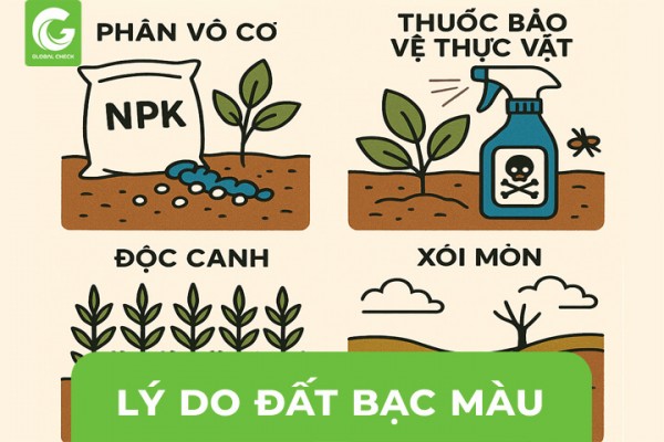 Những Lý Do Làm Đất Bạc Màu