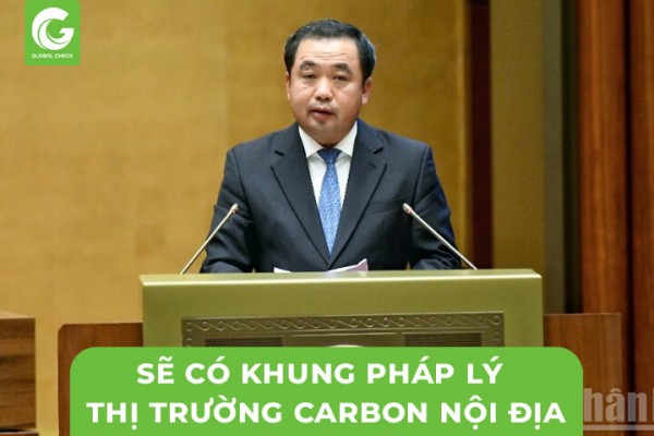 Sẽ Có Khung Pháp Lý Cơ Bản Cho Thị Trường Carbon Nội Địa