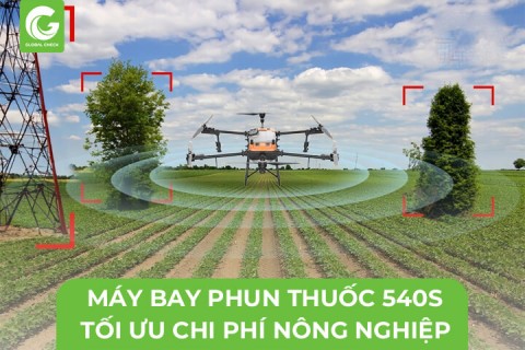 Máy Bay Phun Thuốc 540s- Tối Ưu Năng Suất Chi Phí Nông Nghiệp