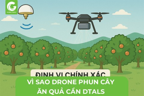 Vì Sao Máy Bay Phun Thuốc Cây Ăn Quả Cần Sóng DTALS?