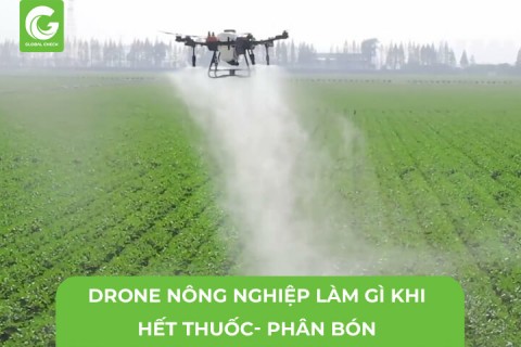 Máy Bay Nông Nghiệp Làm Gì Khi Hết Thuốc Và Phân Bón?