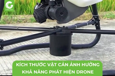 Kích Thước Vật Cản Ảnh Hưởng Khả Năng Phát Hiện Drone Nông Nghiệp?