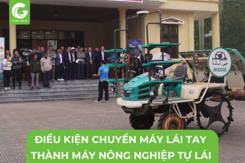 Điều Kiện Chuyển Đổi Máy Nông Nghiệp Sang Máy Nông Nghiệp Tự Lái