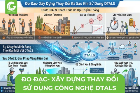 Đo Đạc- Xây Dựng Thay Đổi Ra Sao Khi Sử Dụng DTALS