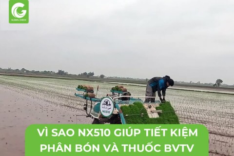 Vì Sao Thiết Bị Dẫn Đường Tự Động NX510 Tiết Kiệm Thuốc Và Phân Bón