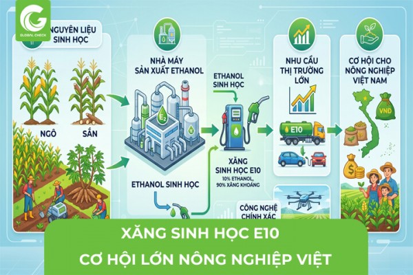 Xăng E10 Không Chỉ Môi Trường, Cơ Hội Lớn Nông Nghiệp Việt