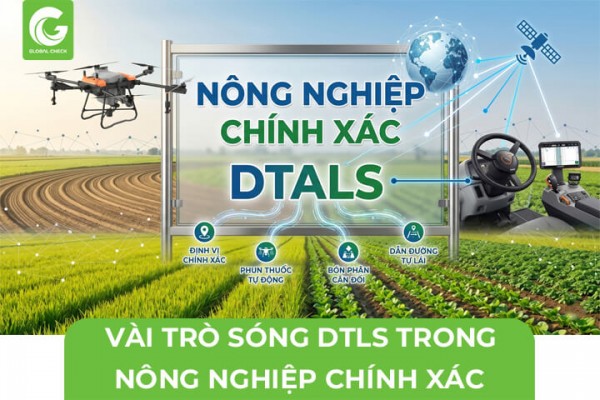 Vai Trò Sóng Định Vị DTALS Trong Nông Nghiệp Chính Xác