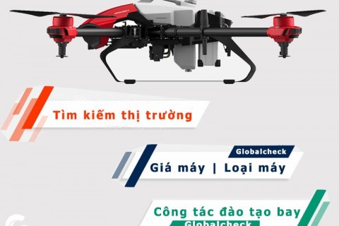 3 Lưu ý khi đầu tư mua máy bay xịt thuốc trừ sâu