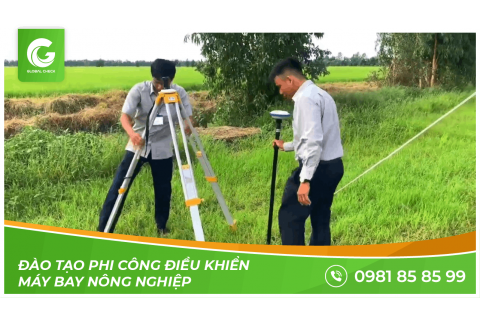 Đào tạo phi công điều khiển máy bay nông nghiệp, phun thuốc trừ sâu, BVTV