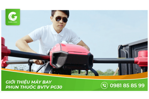 Giới thiệu Globalcheck PG 30 | Máy bay nông nghiệp Globalcheck