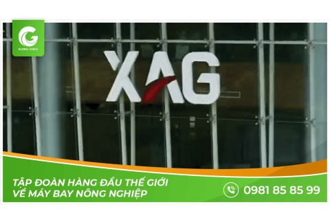 Tập đoàn XAG - Tập đoàn hàng đầu thế giới về máy bay không người lái dùng cho nông nghiệp