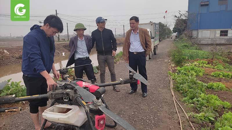 máy bay phun thuốc nam định