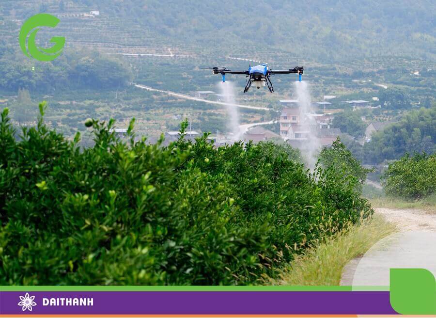 Máy bay nông nghiệp công suất lớn, bay mọi địa hình