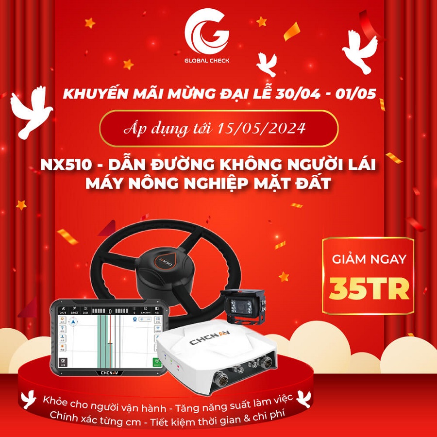 Giảm ngay 35 triệu đồng với khách hàng mua NX510 của GlobalCheck