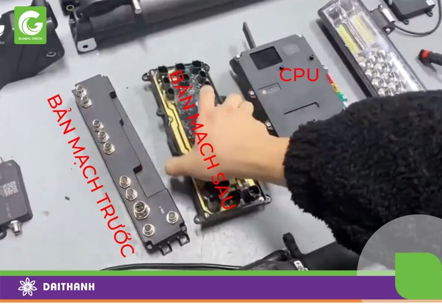 Hệ thống bảo vệ CPU của Máy bay nông nghiệp G600