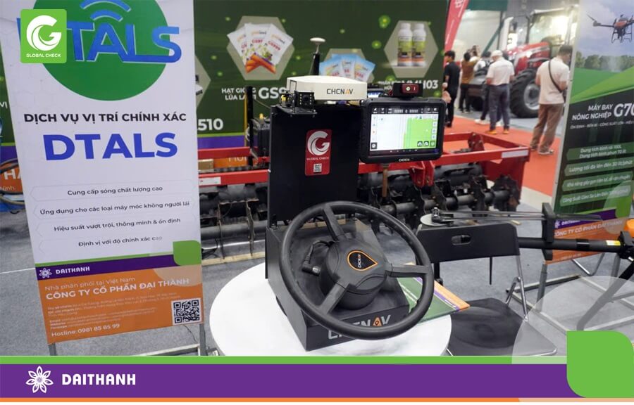 GlobalCheck mang tới triển lãm Agritechnica Asia 2025 bộ NX510